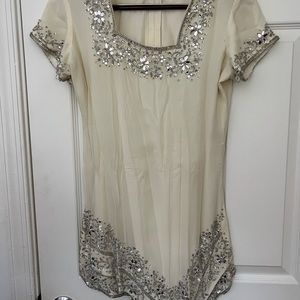 Sequence heavy blouse